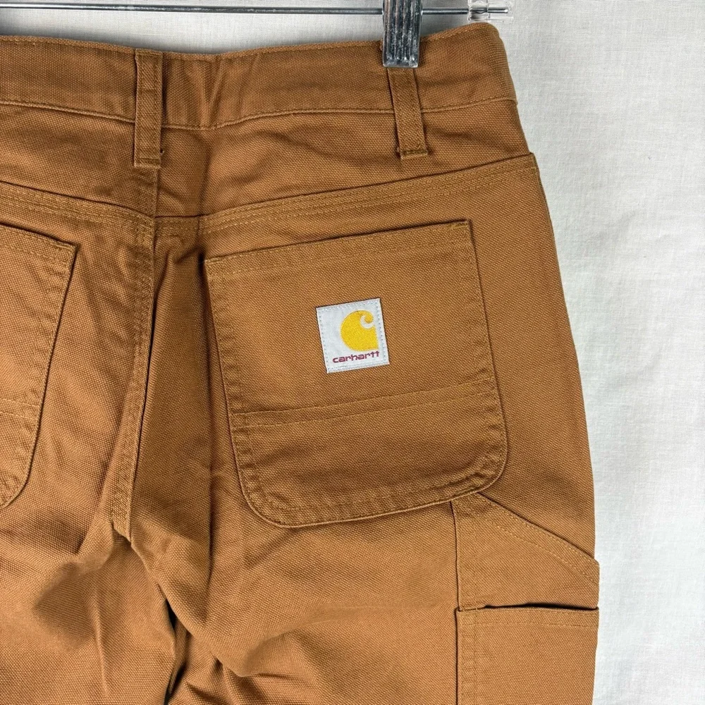 Carhartt Boys Loose Fit Canvas Utility Bootcut Work Pant
